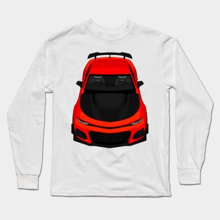 camaro zl1 1le red Long Sleeve T-Shirt